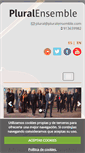 Mobile Screenshot of pluralensemble.com